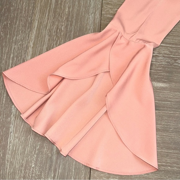 Kabana Tunic Mini Dress S Bell Sleeve Tie Waist Boho Chic Flattering Fit - Picture 10 of 13